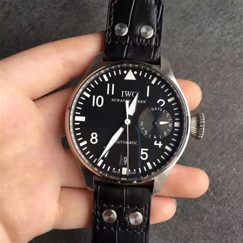 iwc big pilot replica vs real|real iwc watches.